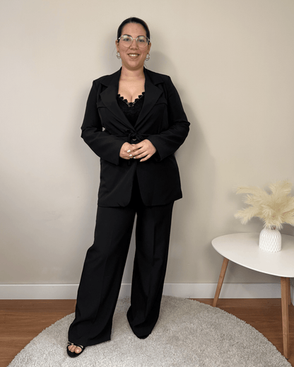Traje Lazo - SÜMAI COLLECTION - Negro